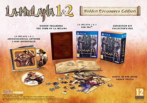 LA-Mulana 1 & 2: Hidden Treasures Edition - PlayStation 4 [Importación inglesa]