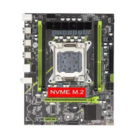 la placa base Fit For QIYIDA X79 LGA 2011 X79 Chip USB2.0 SATA3 Protocolo dual M.2 Soporte REG ECC Memory y Xeon E5 Processor DDR3 X79 6M Computer MotherboardsPlaca base de computadora de escritorio