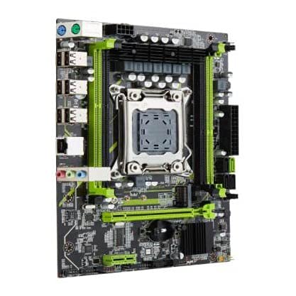 la placa base Fit For QIYIDA X79 LGA 2011 X79 Chip USB2.0 SATA3 Protocolo dual M.2 Soporte REG Memoria ECC y procesador Xeon E5 DDR3 X79 6M Placa base de escritorioPlaca base de computadora de escrito