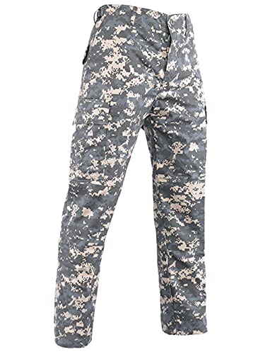 LANBAOSI, traje de combate uniforme BDU táctico para hombres, camisa militar, chaqueta, abrigo y conjunto de pantalones