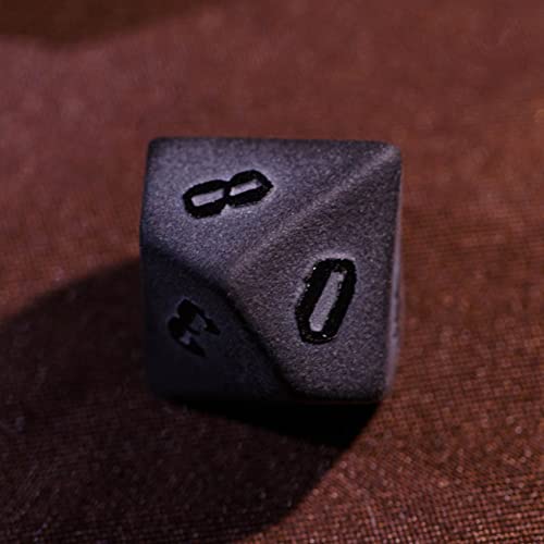 LANGWEI DND Dice Set Pretty Frosted Obsidian D&D Dados Poliédricos, Dados De Juego De rol para Juegos De Mesa TRPG Juegos De Mazmorras Y Dragones
