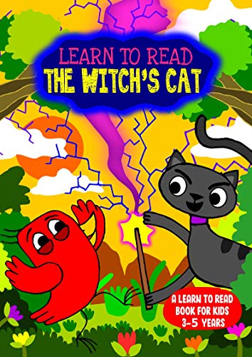 Learn to Read : The Witch's Cat - A Learn to Read Book for Kids 3-5: A sight words story for kindergarten children and preschoolers (Learn to Read Happy Bird 19) (English Edition)