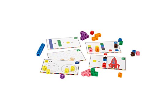 Learning Resources Mathlink Cubes Conjunto de Actividades , color, modelo surtido
