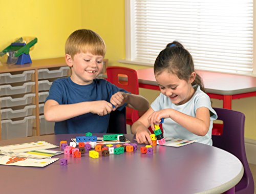 Learning Resources Mathlink Cubes Conjunto de Actividades , color, modelo surtido