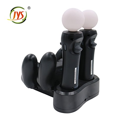 lmoikesz para PS4 VR Controller Cargador de Carga PS para Accesorios Carga Dock de Cargador para PlayStation4 Puerto de Almacenamiento de Carga Dual