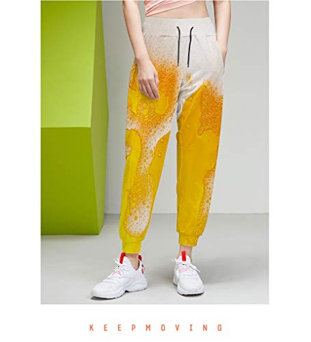 Loveternal Pantalones 3D Impresos Divertidos Ocasionales Geometric Sweatpants Pants para Hombres XXL