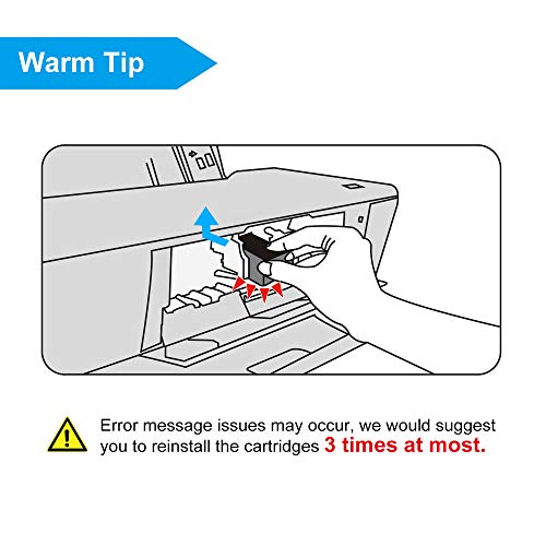 LxTek Remanufacturado para HP 302 XL 302XL Cartuchos de Tinta para HP Deskjet 1110 2130 2134 3630 3632 3634 Envy 4520 4521 4522 4523 4524 Officejet 3830 3834 4650 4651 4652 4654 (1 Negro, 1 Tricolor)
