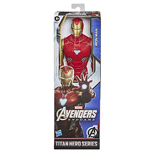 Marvel Avengers Titan Hero Series - Figura de acción de Iron Man de 30 cm, Edad: 4+