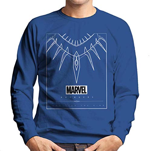 Marvel Black Panther Avengers Long Live The King Men's Sweatshirt