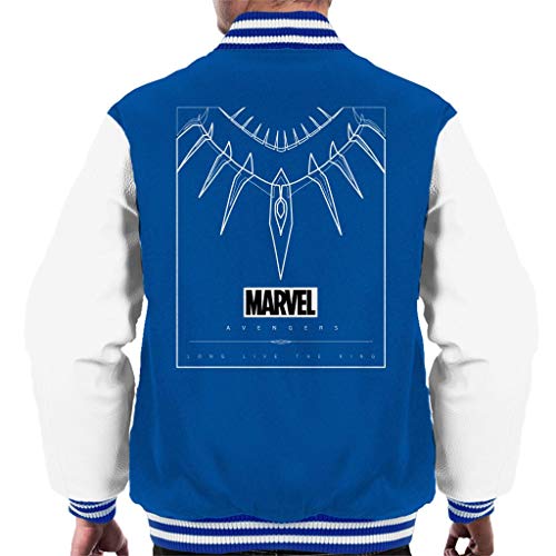 Marvel Black Panther Avengers Long Live The King Men's Varsity Jacket