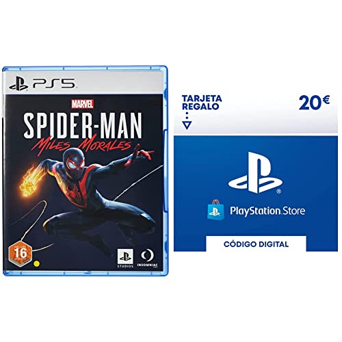 Marvel´S Spider-Man. Miles Morales + Tarjeta Prepago PSN 20€