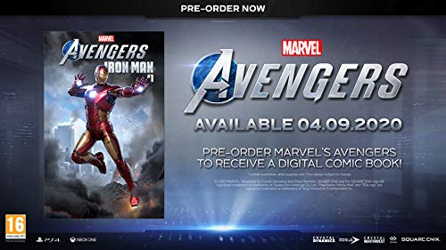 Marvel's Avengers with Iron Man Digital Comic (Exclusive to Amazon.co.uk) - PlayStation 4 [Importación inglesa]