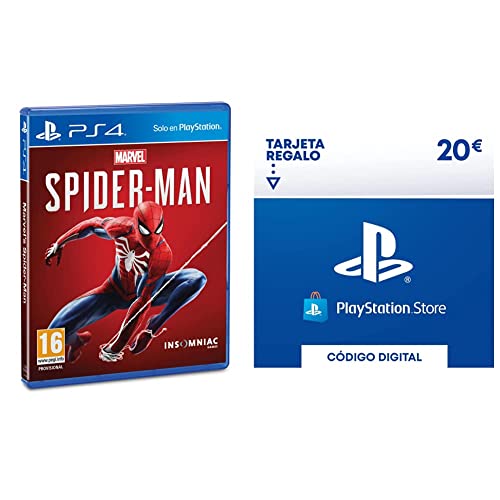 Marvel’s Spider-Man (PS4) + Tarjeta Prepago PSN 20€
