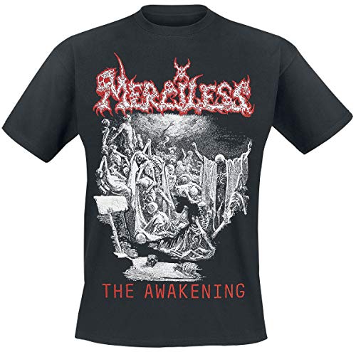 Merciless The Awakening 2019 Camiseta Negro L