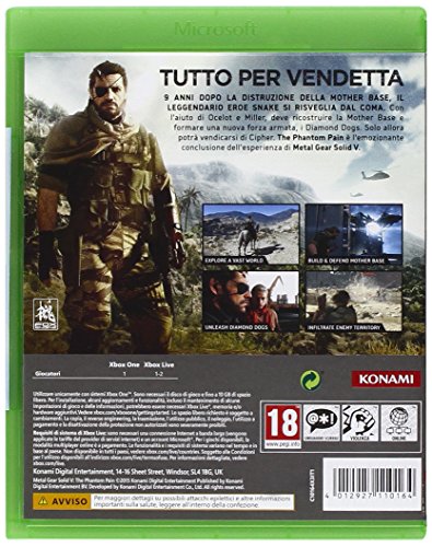 Metal Gear Solid V: The Phantom Pain - Standard Edition [Importación Italiana]
