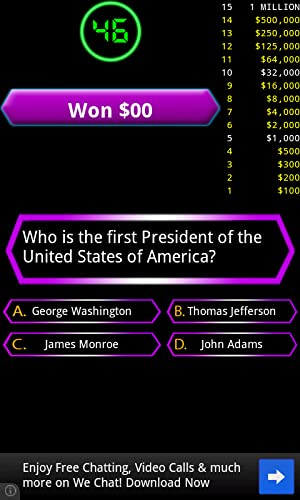 Millionaire Quiz Game 2013