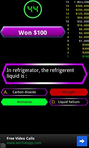 Millionaire Quiz Game 2013