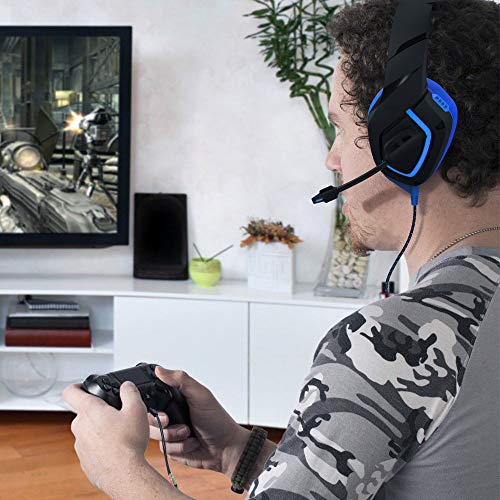 MillSO 3.5mm Audio Jack Y Cable - Adaptador para auriculares (3.5mm Jack estéreo a 2x 3.5mm Jack) para auriculares para juegos, Xbox One, PS4, Smartphones y Laptop - 20CM