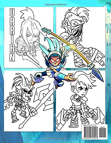 Mixigaming! - Brawlhalla Coloring Book: Amazing Gift For Fans Of Brawlhalla To Relax And Relieve Stress. Giving Plenty Of Illustrations