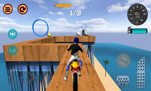 Motocross Beach Jumping 2 - Motorcycle Stunt & Trial Game