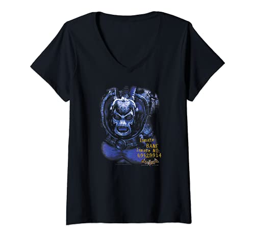 Mujer Batman: Arkham Asylum Arkham Bane Camiseta Cuello V