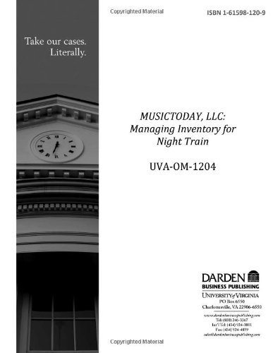 MUSICTODAY, LLC: Managing Inventory for Night Train (English Edition)