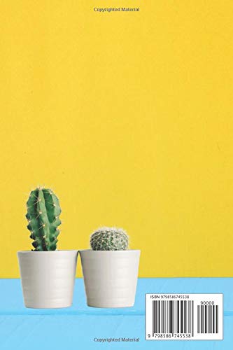 My Memory is Short like a Cactus: Cactus internet password log book organizer - Logbook keep your online usernames and passwords 120 pages with Alphabetical and Numberic Tabs