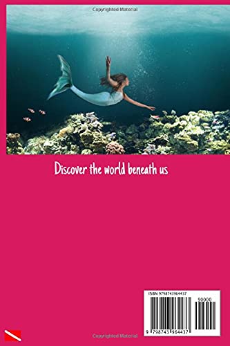 MY SCUBA DIVING LOG BOOK: Best Book to Record Dives! Pink Mermaid Cover, Women, 6”x9”, 200 pages, One full page for each dive plus so much more! (MY ... BOOK | Mermaid Theme to Record Every Memory)