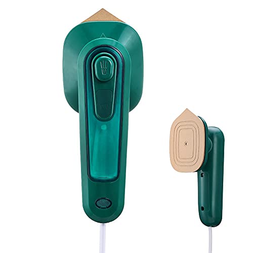 MZNTBW Steam Iron Handheld, Micro Plancha de Vapor Profesional Mini Vaporizador de Ropa de Mano Portátil Lightweight Steamer For Clothes Support Dry and Wet Ironing