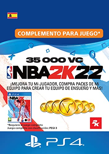 NBA 2K22: 35,000 VC | Código de descarga - Cuenta española