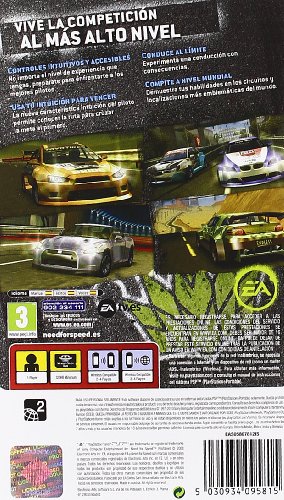 Need For Speed Prostreet Essentials Sony Psp
