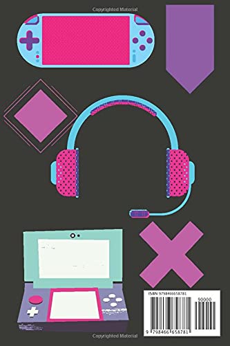 NEON PINK GAME OVER : JOURNAL / NOTEBOOK/ DIARY ( 6x9 120 pages Lined Pages): JOURNAL/ NOTEBOOK/ DIARY