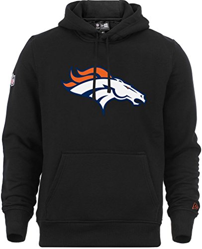 New Era - NFL Denver Broncos Team Logo Hoodie - Black - XS