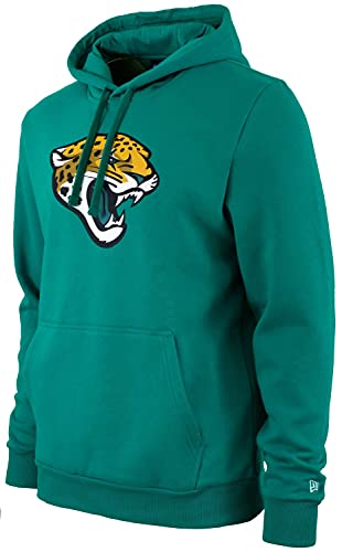 New Era - NFL Jacksonville Jaguars Team Logo Hoodie - Azul-Verde Tamaño L, Color alzavola