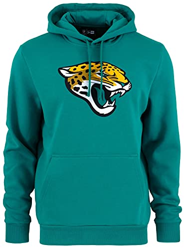 New Era - NFL Jacksonville Jaguars Team Logo Hoodie - Azul-Verde Tamaño L, Color alzavola