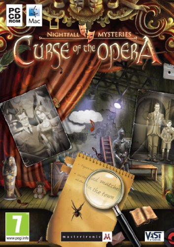Nightfall Mysteries: Curse Of The Opera (PC CD) [Importación inglesa]