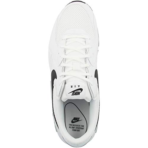 Nike Air MAX Excee, Zapatillas Hombre, Blanco (Platino Puro Blanco/Negro), 44.5 EU