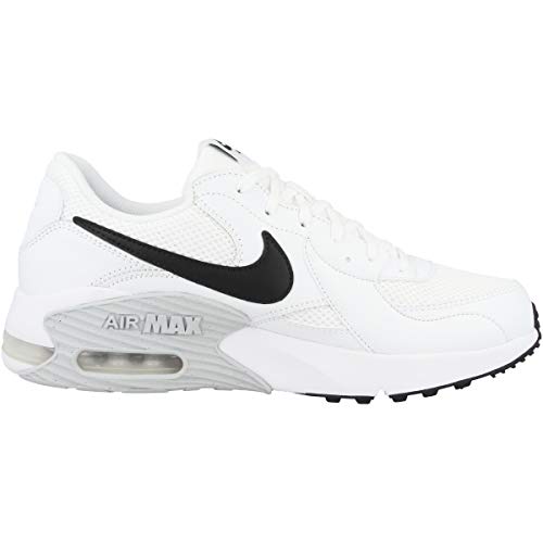 Nike Air MAX Excee, Zapatillas Hombre, Blanco (Platino Puro Blanco/Negro), 44.5 EU