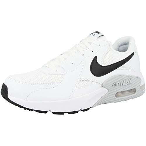 Nike Air MAX Excee, Zapatillas Hombre, Blanco (Platino Puro Blanco/Negro), 44.5 EU