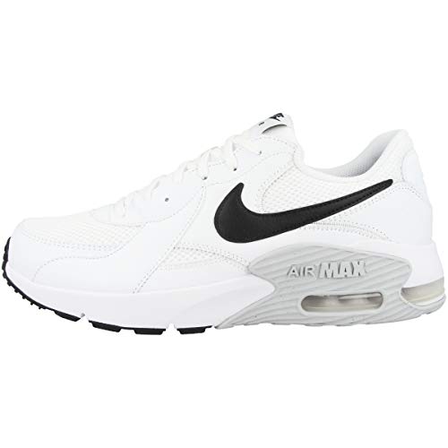 Nike Air MAX Excee, Zapatillas Hombre, Blanco (Platino Puro Blanco/Negro), 44.5 EU