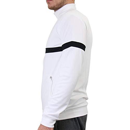 NIKE CW6113 M NK DRY ACD21 TRK JKT K Jacket mens white/black/black/black M