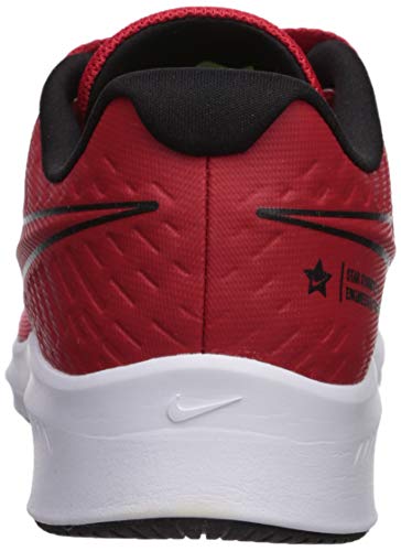 Nike Star Runner 2, Running Shoe Unisex Adulto, University Red/Black-Volt, 37.5 EU