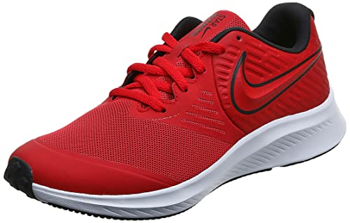Nike Star Runner 2, Running Shoe Unisex Adulto, University Red/Black-Volt, 37.5 EU