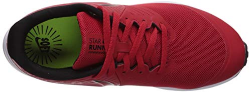 Nike Star Runner 2, Running Shoe Unisex Adulto, University Red/Black-Volt, 37.5 EU