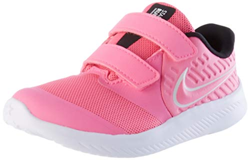 Nike Star Runner 2 (TDV), Sneaker Unisex niños, Pink Glow/Photon Dust-Black-White, 25 EU