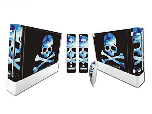 Nintendo Wii Skin Design Foils Pegatina Set - Pirate Flag Motivo