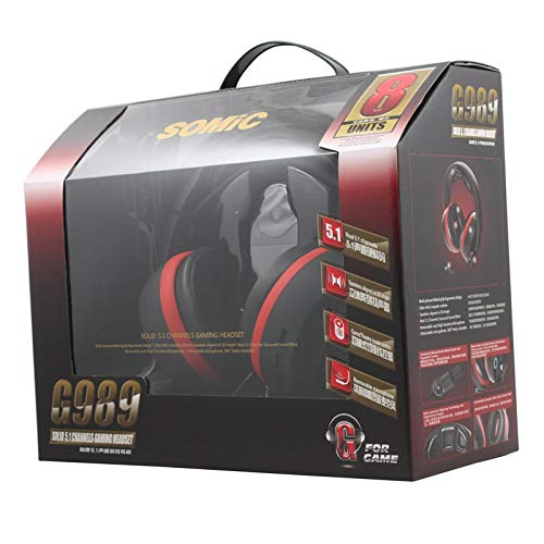 NIUPAN Auriculares dedicados para juegos X-BOX360 de 5.1 canales