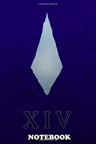 Notebook: A Minimal Image Of A Key Part Of Final Fantasy 14 , Journal for Writing, College Ruled Size 6" x 9", 110 Pages