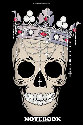 Notebook: Calavera , Journal for Writing, College Ruled Size 6" x 9", 110 Pages