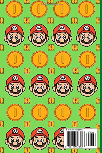 Notebook mario bros rewards brand official: Mario Notebook(6"x9")